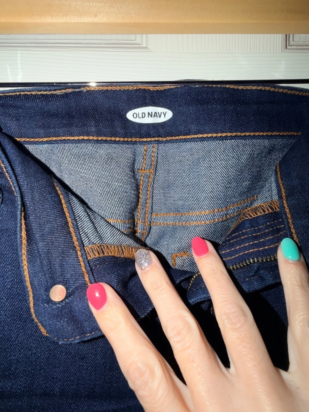 Women's Old Navy Bermuda Denim Shorts
